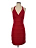 Sequin Hearts Solid Red Cocktail Dress Size S - photo 1