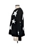 Aqua Stars Black Pullover Sweater Size M - photo 5