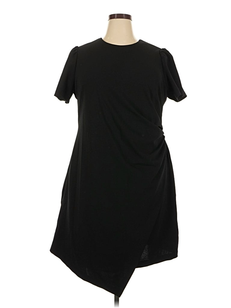 Pre-owned Donna Morgan Casual Dress In Black