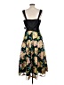 Tahari by ASL 100% Polyester Floral Black Cocktail Dress Size 12 - photo 2