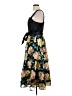 Tahari by ASL 100% Polyester Floral Black Cocktail Dress Size 12 - photo 5