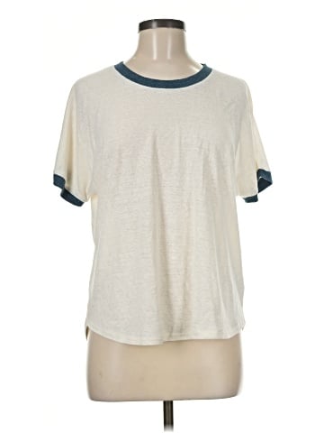 Madewell Hemp Relaxed Drapey Ringer Tee (view 1)