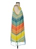 Calvin Klein 100% Polyester Tie-dye Yellow Casual Dress Size P (petite) - photo 4