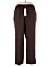 Alfred Dunner Solid Brown Casual Pants Size 18 - photo 2