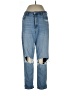 American Eagle Outfitters Color Block Blue Jeans Size 12 Long - photo 1