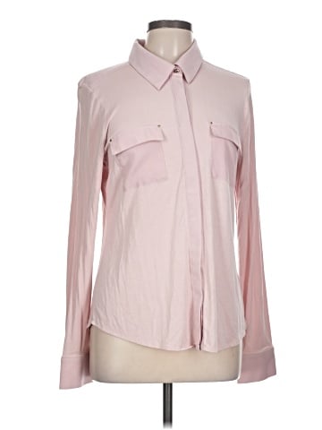 White House Black Market Long Sleeve Blouse (view 1)