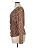 89th & Madison 100% Polyester Brown Long Sleeve Blouse Size XL - photo 5