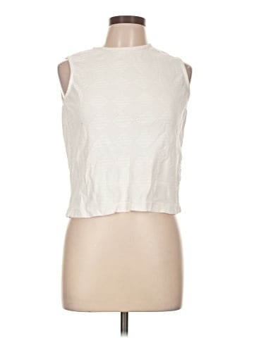 Tail Sleeveless Blouse (view 1)