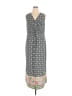 Catherines Print Gray Casual Dress Size 1X - photo 1