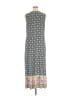 Catherines Print Gray Casual Dress Size 1X - photo 2