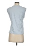 FRAME 100% Cotton Blue Sleeveless T-Shirt Size S (petite) - photo 2