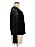 F.L. Malik Black Long Sleeve Blouse Size M - photo 4