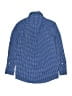Vineyard Vines Performance Checkered-gingham Blue Long Sleeve Button-Down Shirt Size 8 - 10 - photo 2