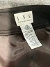 INC International Concepts 100% Wool Solid Black Wool Skirt Size 6 - photo 4