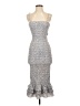 Mable 100% Polyester Gray Cocktail Dress Size S - photo 1