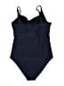 Unbranded Solid Blue One Piece Swimsuit Size 14 - photo 2