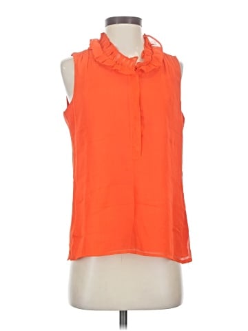 J.Crew Sleeveless Silk Top (view 1)