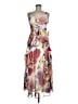 Siena 100% Polyester Floral Pink Cocktail Dress Size 6 - photo 1