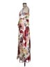 Siena 100% Polyester Floral Pink Cocktail Dress Size 6 - photo 5