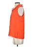 J.Crew 100% Silk Orange Sleeveless Silk Top Size 4 - photo 5