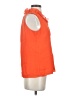 J.Crew 100% Silk Orange Sleeveless Silk Top Size 4 - photo 4