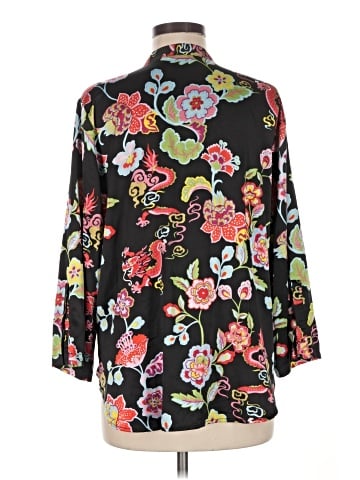 Natori 3/4 Sleeve Blouse (view 2)