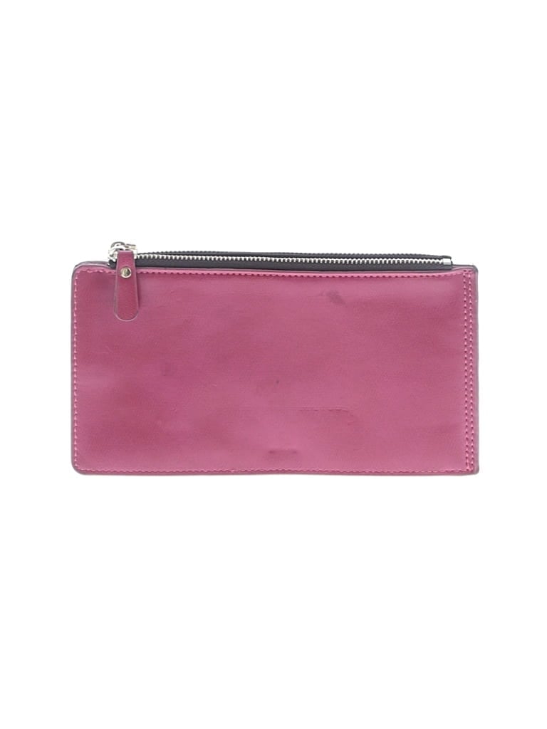 Pre-owned Assorted Brands Leather Wallet In Pink