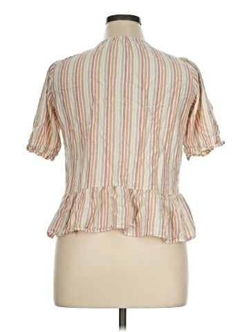 Rylee + Cru Short Sleeve Blouse (view 2)