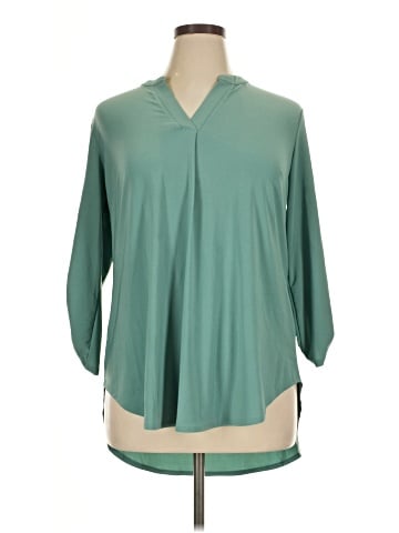 Cato 3/4 Sleeve Blouse (view 1)