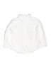 Janie and Jack 100% Cotton Ivory Long Sleeve Button-Down Shirt Size 4 - photo 1