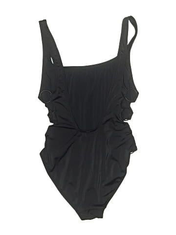 Solid & Striped One Piece Swimsuit (view 2)
