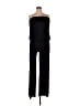Arden B. Solid Black Jumpsuit Size L - photo 1