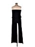Arden B. Solid Black Jumpsuit Size L - photo 2