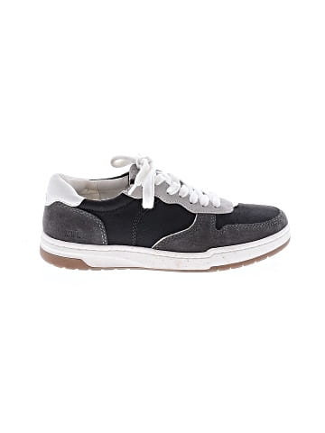 Madewell Court Sneakers in Dark Colorblock Nubuck and Suede (view 1)