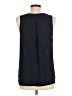Violet & Claire 100% Polyester Black Sleeveless Blouse Size M - photo 2