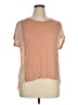Bar III 100% Rayon Orange Short Sleeve Top Size XL - photo 1