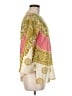 Robert Graham Ivory Yellow 3/4 Sleeve Blouse Size M - photo 4
