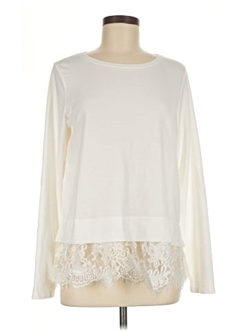 Simply Vera Vera Wang Long Sleeve Top (view 1)