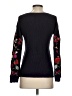 American Eagle Outfitters Hearts Black Pullover Sweater Size XXS - photo 2