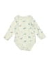 Mori Print Ivory Long Sleeve Onesie Size 6-9 mo - photo 1