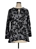 Susan Graver Gray Long Sleeve Top Size XL - photo 1