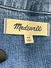 Madewell 100% Cotton Blue Denim Jacket Size XS - photo 6