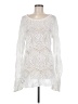 Long Tall Sally 100% Cotton White Pullover Sweater Size M - photo 1