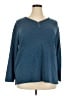 Fashion Bug Blue Pullover Sweater Size 18-20W - photo 1