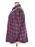 Tuckernuck 100% Cotton Plaid Red Long Sleeve Button-Down Shirt Size XXXL - photo 5