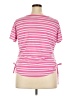 Bobbie Brooks Pink Short Sleeve Top Size 2X - photo 2