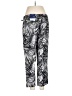 Apt. 9 Print Silver Casual Pants Size 8 - photo 2