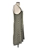 Laila Jayde Chevron-herringbone Black Casual Dress Size L - photo 4