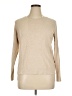 J.Crew Factory Store 100% Cotton Tan Pullover Sweater Size XL - photo 1