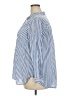 Old Navy 100% Cotton Stripes Blue 3/4 Sleeve Button-Down Shirt Size 2X - photo 5